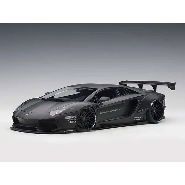 AUTOart 1/18 Lamborghini Aventador LB-Works Matt Black
