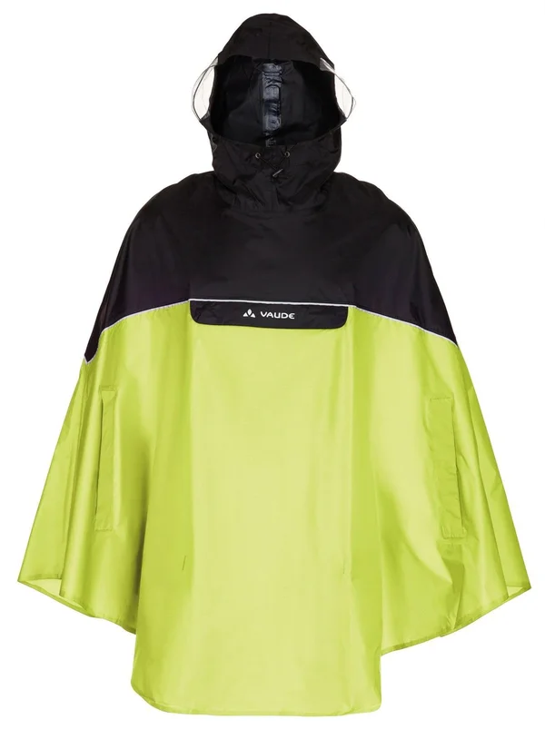 Vaude Covero Poncho II Yellow, Casual Jacket (Size XL - Color Lemon)