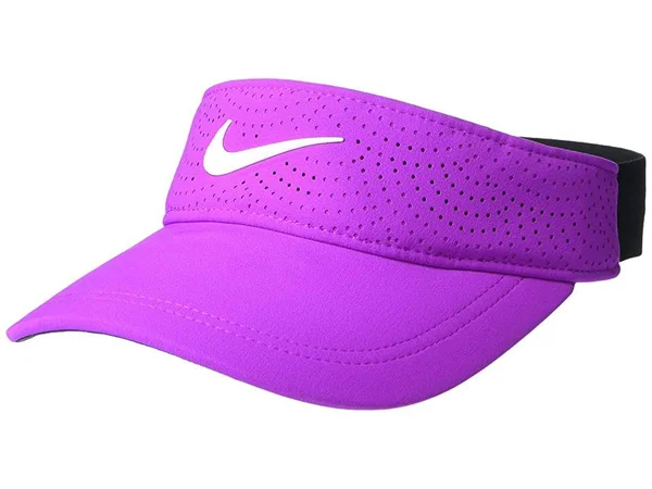 Nike Women's Aerobill Visor (vivid Purple)