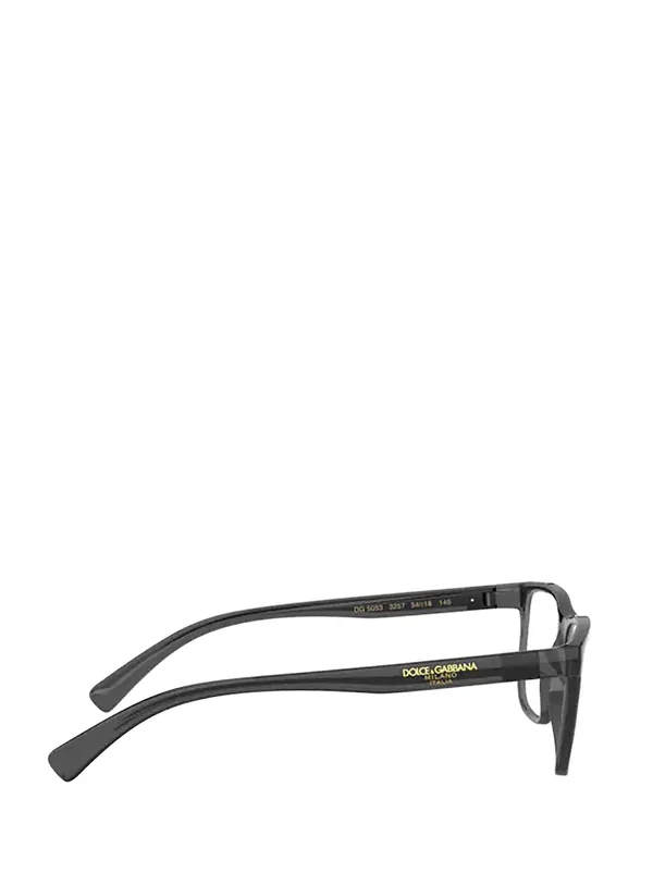 Dolce & Gabbana DG5053 Eyeglasses 3257 Transparent Grey/Black