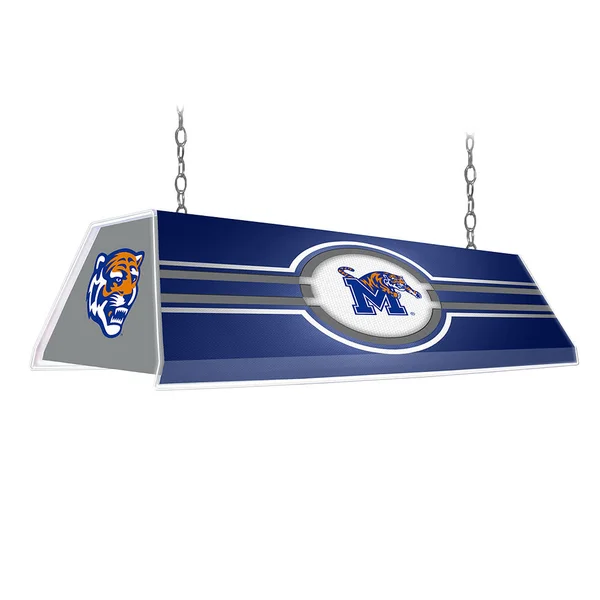 SportsBling.com Memphis Tigers: Edge Glow Pool Table Light Blue - Gray
