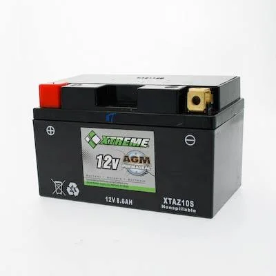 Xtreme Z10S 12V 185CCA AGM Powersport Battery