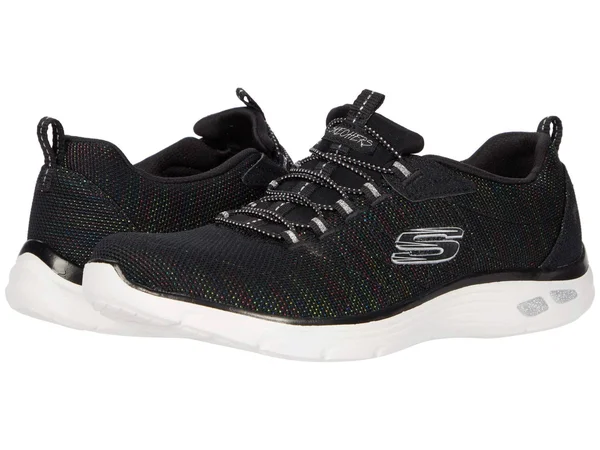 Skechers Women's Relaxed Fit Empire D&Lux Dance Party Sneaker