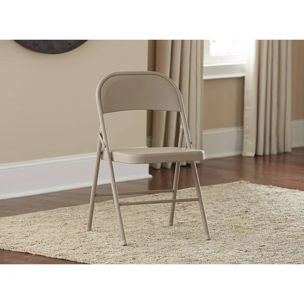 Cosco Home and Office Folding Chair - Black - 4 pack