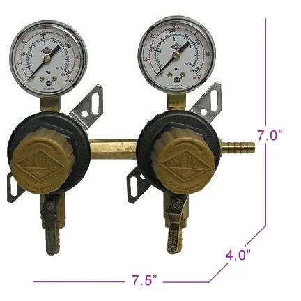 2-Way Secondary Air Regulator - Polycarbonate Bonnet