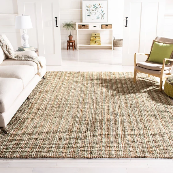 Safavieh Natural Fiber NF447N 2&6x22 x 14&0x22 Runner Natural, Ivory Area Rug