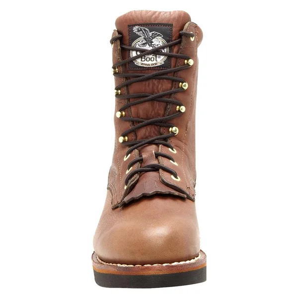 Georgia Boot Men's G70 8x22 Work Lacer Shoes, Walnut, Size 9.5W