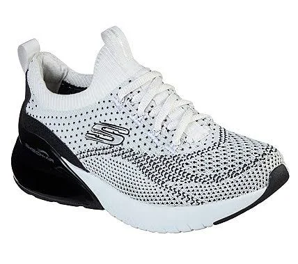 Skechers Women's Skech-Air Stratus Athletic Shoes White/Black 10.0