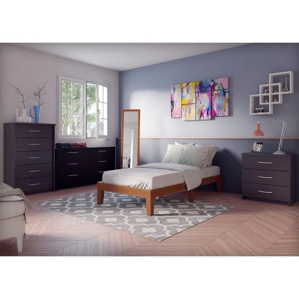 Porch & den Leonidas Monticello 12-Inch Wood Twin-size Platform Bed