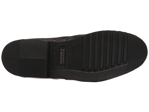 Rockport Works Men's Dressports Steel Toe RK6741 - Size: 14 W, Black