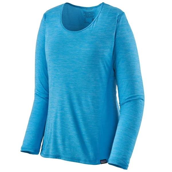 Patagonia Women's Capilene Cool Lightweight Long-Sleeve Shirt Blue S
