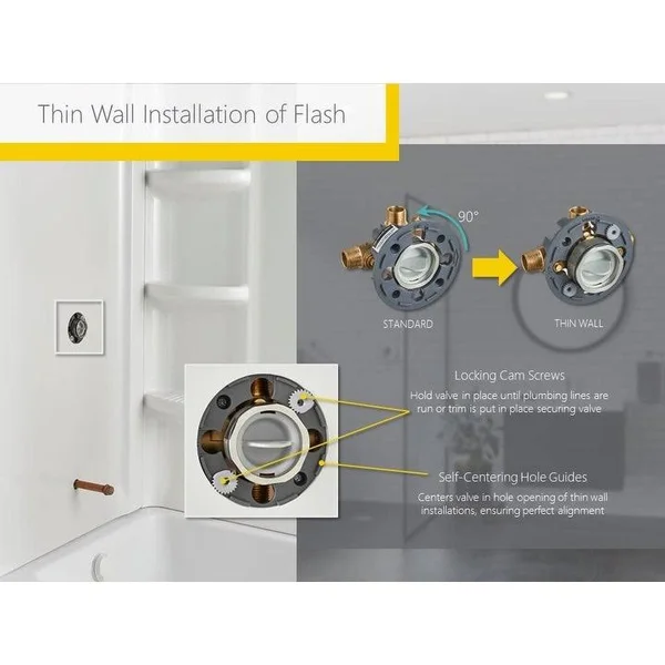 American Standard TU105.507 Studio S Shower Only Trim Package with - Brushed Nickel