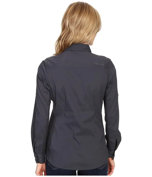 Marmot Annika Long Sleeve Shirt - Women's-Dark Steel-small