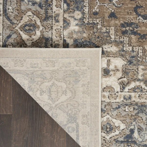 Nourison Concerto CNC05 Area Rug, Beige/Grey, 3&9x22 x 5&9x22