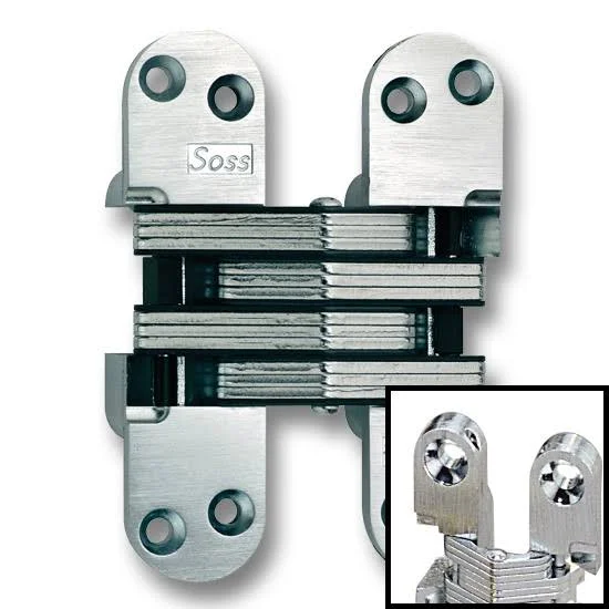 SOSS 220US15 Invisible Hinge - Satin Nickel