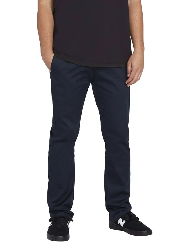 Volcom Frickin Modern Stretch Chino Pants -Dark Navy