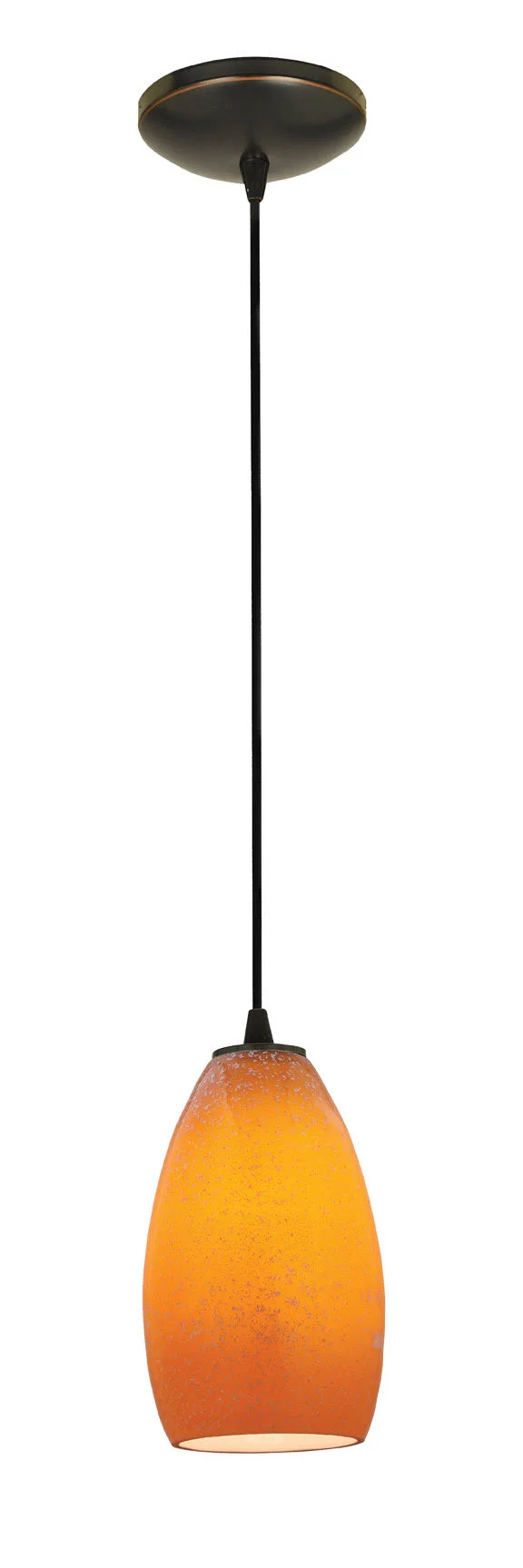Access Lighting Champagne 1-Light Pendant - Oil Rubbed Bronze - 28012-2C-ORB/WHST