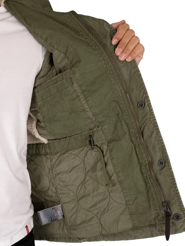 Superdry - M5010351A - Green, M