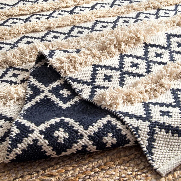 nuLOOM Teyana Cotton Area Rug, 7& 6x22 x 9& 6