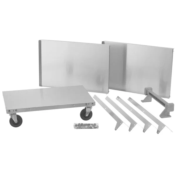 Vollrath 97320 Knocked-Down Stainless Steel Utility Cart