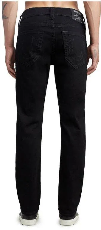 True Religion Geno Slim Jean 32 Inseam Jeans - Black - Straight Jeans