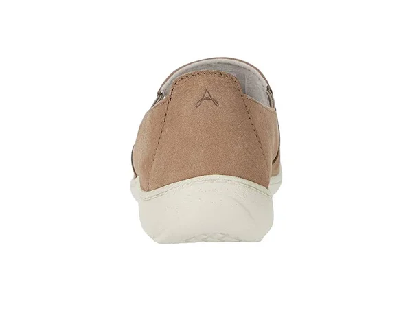 Aravon Women's Lia SlipOn Sneaker - Size: 11, Taupe Leather