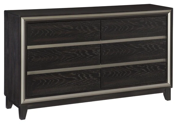 Homelegance Grant Ebony Dresser-1536-5