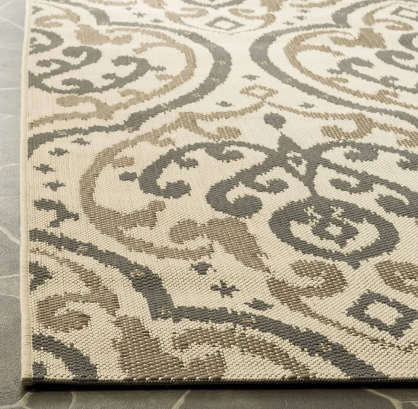 Safavieh Martha Stewart MSR4114-23612 2&7x22 x 8&2x22 Runner Beige, Anthracite Area Rug