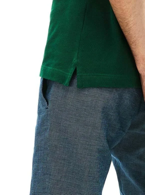Lacoste Slim Fit Short-Sleeved Polo Green - M