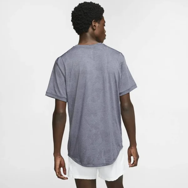 Nike Men's Court Dry Challenger Short Sleeve Tennis Top - BV0766-S20