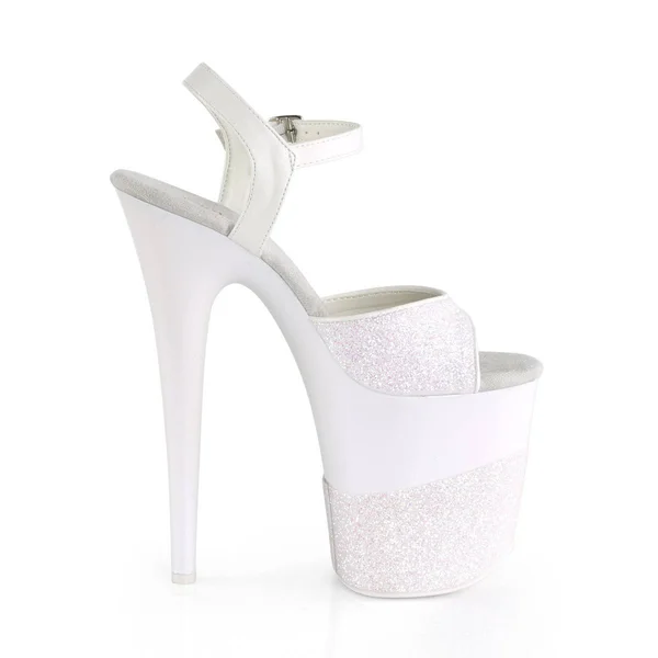 Pleaser - FLAMINGO-809-2G 8 - Opal Glitter/Opal Glitter