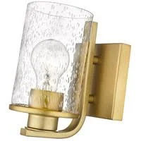 Z-Lite 492-1S-OBR 1 Light Wall Sconce in Olde Brass