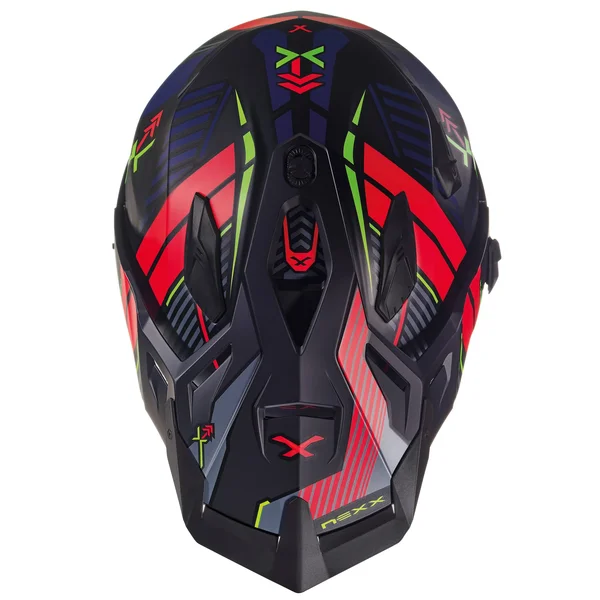 Nexx X.WED 2 Wild Country Helmet - black-yellow, Size L