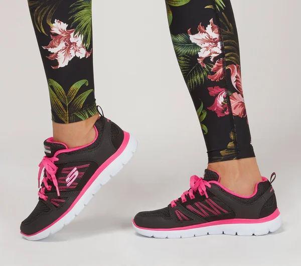 Skechers Summits New World 12997BKHP Black-Hot Pink
