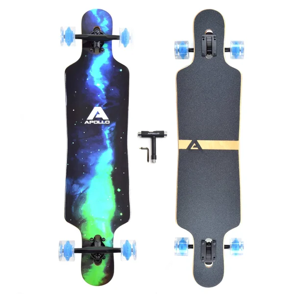 Apollo Longboard for Professionals and Beginners; Long Board for Kids, Teens and Adults; Freeride Skateboard Cruiser and Downhil