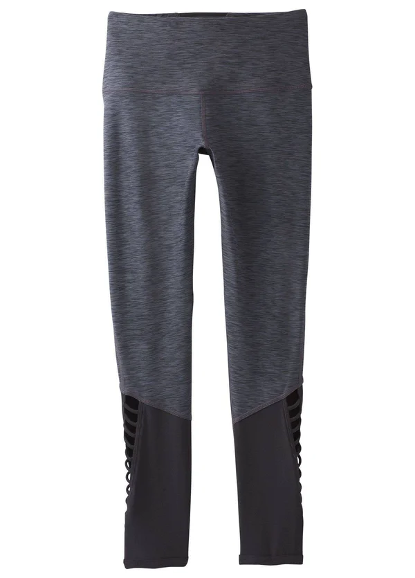 Prana Women's Bohemio 7/8 Legging - Large - Black Heather