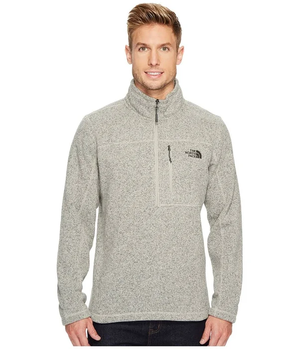 The North Face Men's Gordon Lyons 1/4 Zip - Granite Bluff Tan Heather