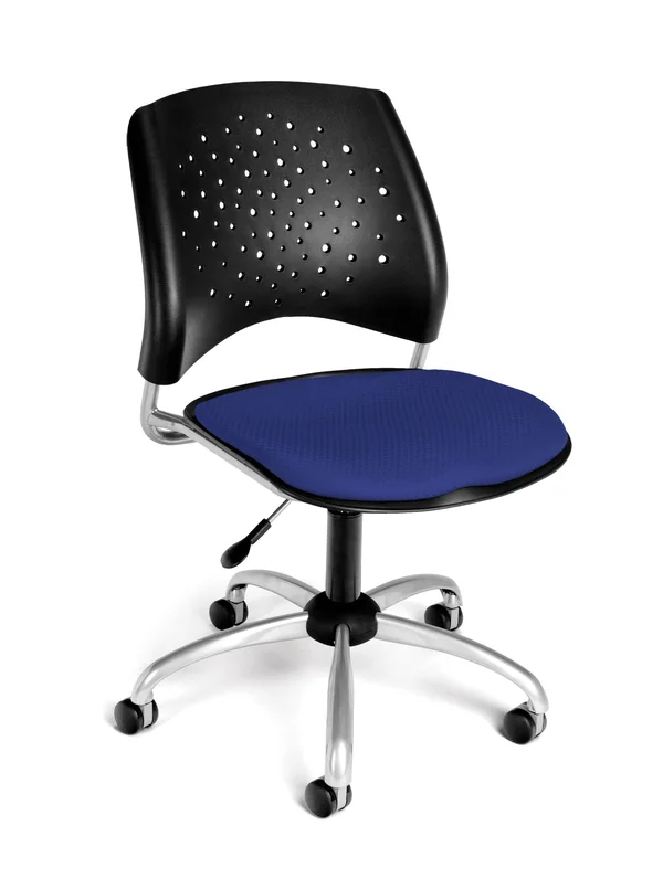 OFM Stars Swivel Chair, Royal Blue