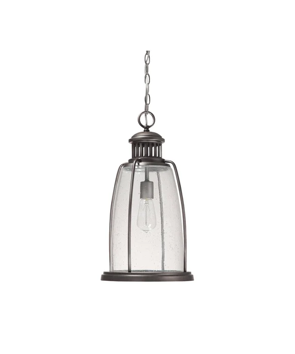 Capital Lighting 9636GR Harbour - 1 Light Outdoor Hanging Lantern Graphite