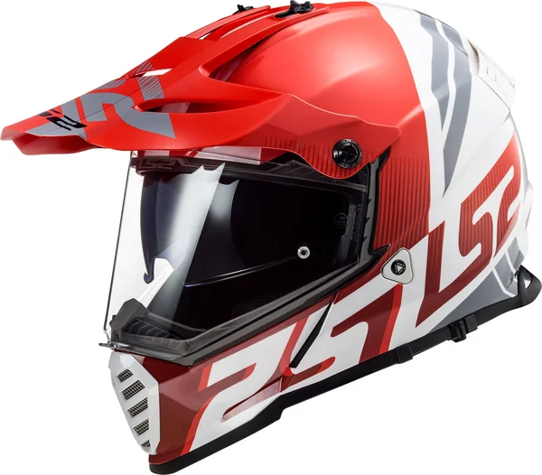 LS2 - Helmet MX436 Pioneer Evo Evolve Red - White - Size S
