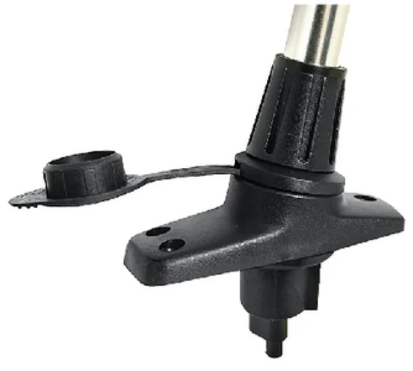 Seachoice - 02911 LED Pole LT. w/Blk Lock Base