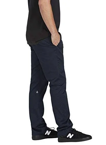 Volcom Frickin Modern Stretch Chino Men's Pants - Dark Navy, Size 29