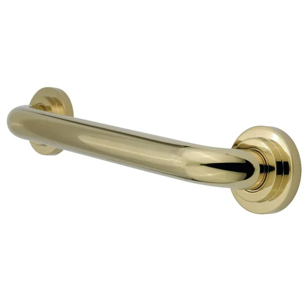 Kingston Brass Manhattan 24 in. x 1-1/4 in. Grab Bar in Polished Brass