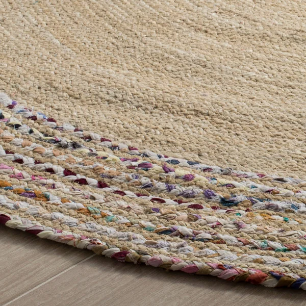 Safavieh Cape Cod 207 Area Rug, Ivory, Light Beige, 8& x 8& Round