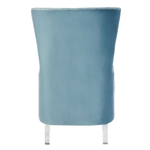Safavieh Geode Modern Wingback Chair, Light Blue