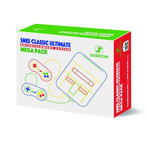 Nintendo Super NES & NES Classic Edition Ultimate Remake - Full Collection of NES, Snes, Famicom, Super Famicom 2560 Games, 2