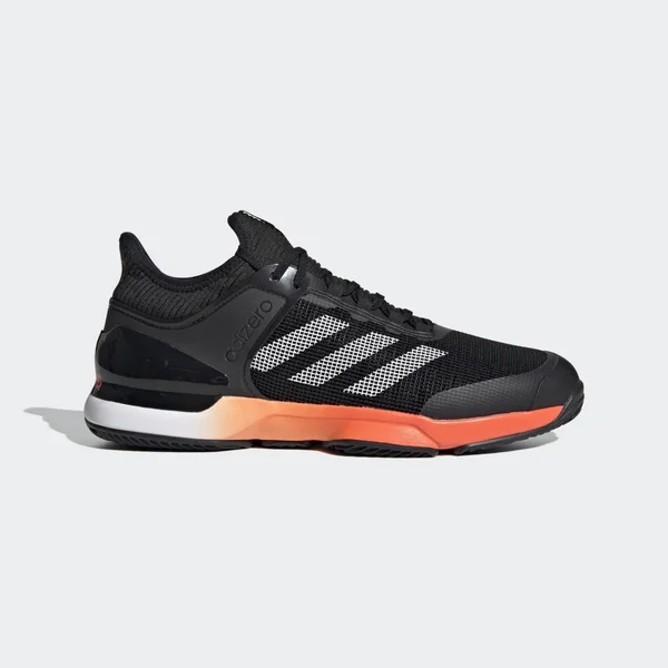Adidas Men's Adizero Ubersonic 2 Clay Tennis Shoes - Black
