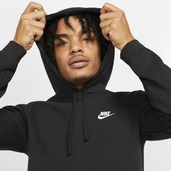 Nike Sportswear Pullover Hoodie - Size: Xxxl, Black